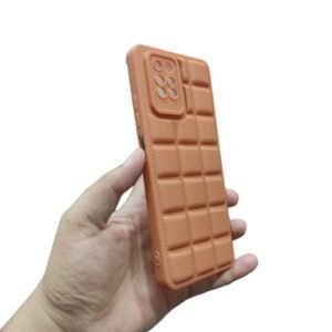 Infinix Note 10 Pro Matte Shockproof Case - Infinix Note 10 Pro, Brown Box