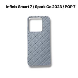 Infinix Smart 7 / Spark Go 2023 / POP 7 / POP 7 Pro Woven Matte Case - Smart 7/SparkGo 2023, Grey