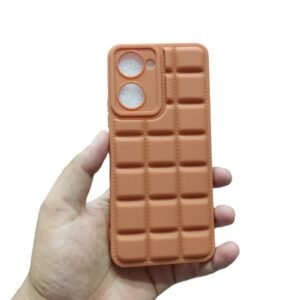 Vivo Y03 4G / Y18 4G Puffer Case - Vivo Y03 4G, Brown