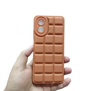 OPPO A18 / OPPO A38 Puffer Case - OPPO A18 / A38, Brown Box