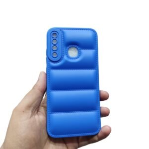 Infinix S4 / Smart 3 Plus ( Smart 3+ ) B Puffer Case - Infinix S4 / Smart 3 Plus ( Smart 3+ ), Blue Down