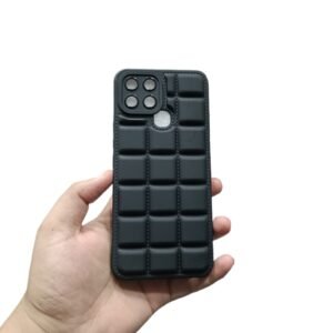 Infinix Smart 6 Matte Shockproof Case - Infinix Smart 6, Black Box