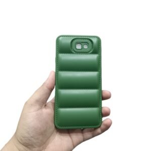 Samsung Galaxy J7 Prime Puffer Case - Samsung Galaxy J7 Prime, Green Puffer