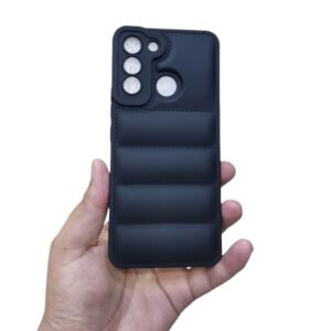 Tecno POP 5 LTE ( POP 5 lite ) Soft Matt Matte Case - Tecno POP 5 LTE, Black Puffer