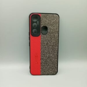 Infinix Hot 11 Leather Fabric Case