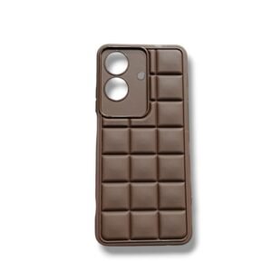 Realme Note 60 Silicone Matte Case - Realme Note 60, Chocolate Box