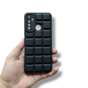 Realme 5 / 5i / 5s / 6i / C3 Puffer Matte Case - Realme_5 / 5i / 5s / 6i / C3, Black Box