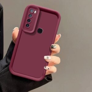 Infinix Hot 9 Matte Case - Tecno Spark 5 Pro / Camon 15 / Infinix Hot 9, Maroon Solid
