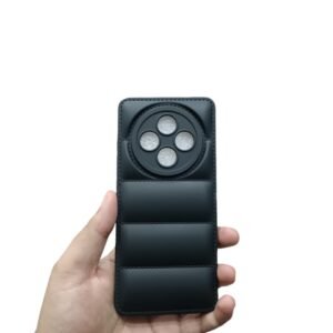 OPPO Reno 12F Puffer Case - OPPO Reno 12F, Black