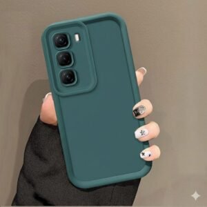 Infinix Hot 60 Pro Plus 4G Silicone Matte Case - Hot 60 Pro Plus +, Green