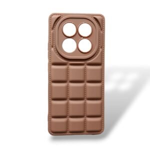 Redmi Note 14 Pro 4G Mobile Puffer Case - Redmi Note 14 Pro 4G, Brown