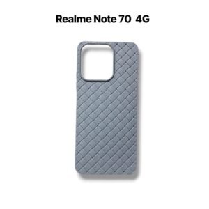 Realme Note 70 4G Woven Matte Case - Realme Note 70 4G, Grey