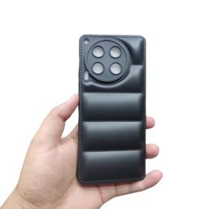 Tecno Camon 30 4G Puffer Case - Tecno Camon 30 4G, Black Down