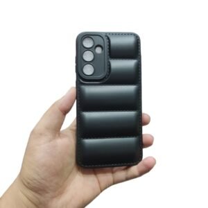 Samsung Galaxy S23FE ( S23 fe ) Back Cov Puffer Case - Samsung Galaxy S23FE, Black