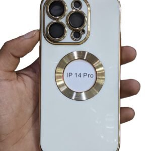iPhone 14 Pro High Quality Clear Shockproof Case - White Electro