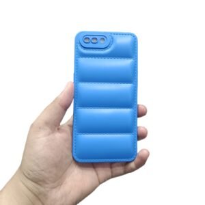 OPPO A3s / A12E Puffer Case - OPPO A3s / A12E, Blue Puffer