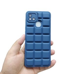 Infinix Hot 10i Puffer Case - Infinix Hot 10i, Blue Box