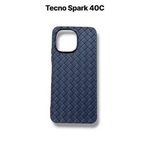 Tecno Spark 40C 4G Woven Matte Case - Tecno Spark 40C 4G, Black