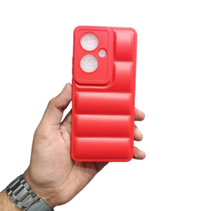 OPPO Reno 11F 5G / F25 Pro 5G Puffer Case - OPPO Reno 11F 5G / F25 Pro 5G, Red