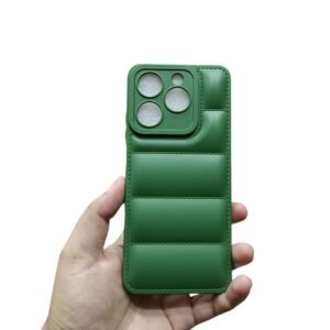 Realme C61 / Realme C63 Puffer Case - Realme C61 / C63, Green