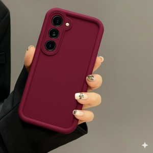 Tecno Spark 40 Pro 4G Silicone Matte Case - Tecno Spark 40 Pro, Maroon