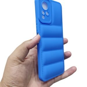 Infinix Note 12 / Note 11 Puffer Case - Infinix Note 11 / Note 12, Blue Down