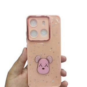 Infinix Smart 7 / 7 HD / Tecno Spark Go 2023 / POP 7 / POP 7 Pro Shiny Glitte... - Infinix Smart 7 / 7 HD / Tecno Spark Go 2023 / POP 7 / POP 7 Pro, Pink