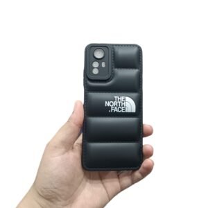 Redmi Note 12s Puffer Case - Redmi Note 12s, Black Puffer