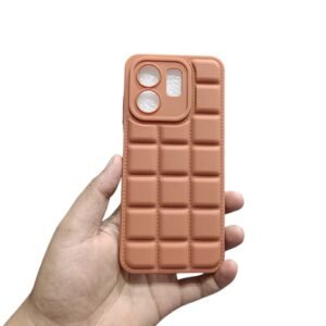 Infinix Hot 50i / Smart 9 / Smart 9 HD Woven Matte Case - Hot 50i /Smart 9 9HD, Brown Box