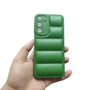 Samsung Galaxy A25 Puffer Case - Samsung Galaxy A25, Green