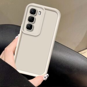 Infinix Hot 50 Pro Silicone Case - Hot 50 Pro, White