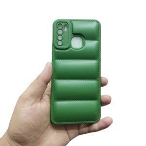 Infinix S5 / S5 Lite Rimless Matte Case - infinix S5 / S5 Lite, Green Down