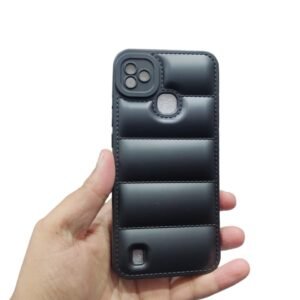 Infinix Smart HD Puffer Case - Infinix Smart HD, Black Down