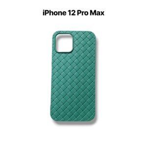 iPhone 12 Pro Max Woven Matte Case - iPhone 12 Pro Max, Green
