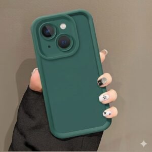 Tecno Spark GO 1 / Tecno POP 9 Puffer Case - Spark GO 1 / POP 9, Green Solid