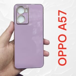 OPPO A57 4G Silicone Shockproof Case - OPPO A57 4G, Purple Electro