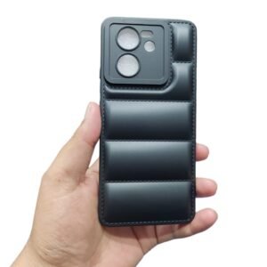 Xiaomi 13T Puffer Matte Case - Xiaomi 13T, Black