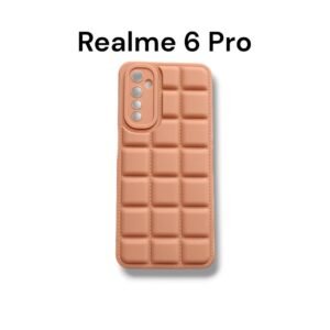 Realme 6 Pro Puffer Case - Realme 6 Pro, Brown
