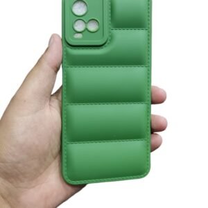 Vivo_ Y33S Y21 2021 Y21S Y21T Y21A Y33T Puffer Case - Y33S / Y21 2021 / Y21S / Y21T / Y21A / Y33T, Green Down