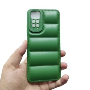 Redmi Note 11 Pro ( Note 11 Pro 4G ) Bac Silicone Matte Case - Redmi Note 11 Pro 4G, Green DOwn