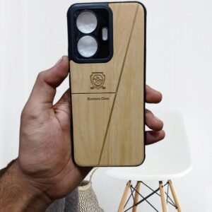 Redmi Mi 11T / 11T Pro Leather Fabric Case - Mi 11T / 11T Pro, Skin Wood Leather