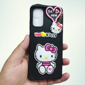 Samsung A32 4G Back Cover - Samsung A32 4G, Black Kitty