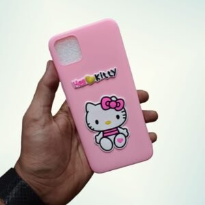 Realme_ C11 Back Cover Mickey Mouse Cart Back Cover - Pink