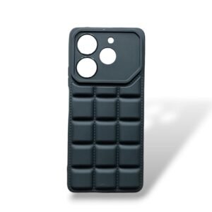 Tecno Pova 6 Neo 4G Mobile Puffer Case - Tecno Pova 6 Neo 4G, Black