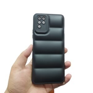 Infinix Note 10 Silicone Matte Case - Infinix Note 10, Black Down
