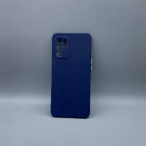OPPO Reno 6 ( 4G ) Soft Matt Color Butto Matte Shockproof Case