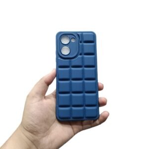 Realme C33 Puffer Case - Realme C33, Blue Box