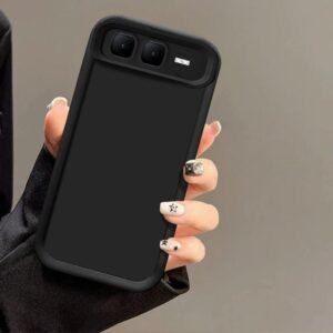 Infinix Smart 10 Plus 4G Silicone Matte Case - infinx Smart 10 Plus, Black