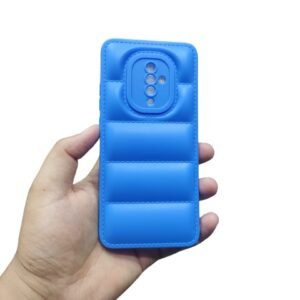 Vivo S1 Pro / Vivo Y51 2020 Puffer Matte Case - Vivo S1 Pro / Vivo Y51 2020, Blue Down