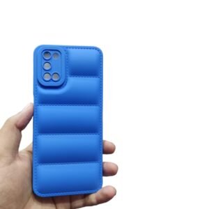 OPPO A52 / A92 Puffer Matte Case - OPPO A52 / A92, Blue Down